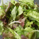 Zmes zelených šalátov